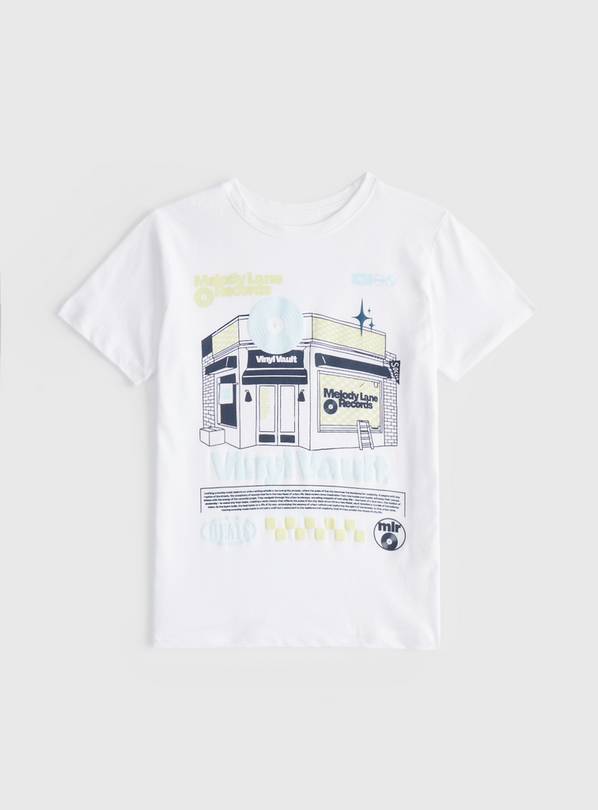Vinyl Graphic Print T-Shirt 8 years